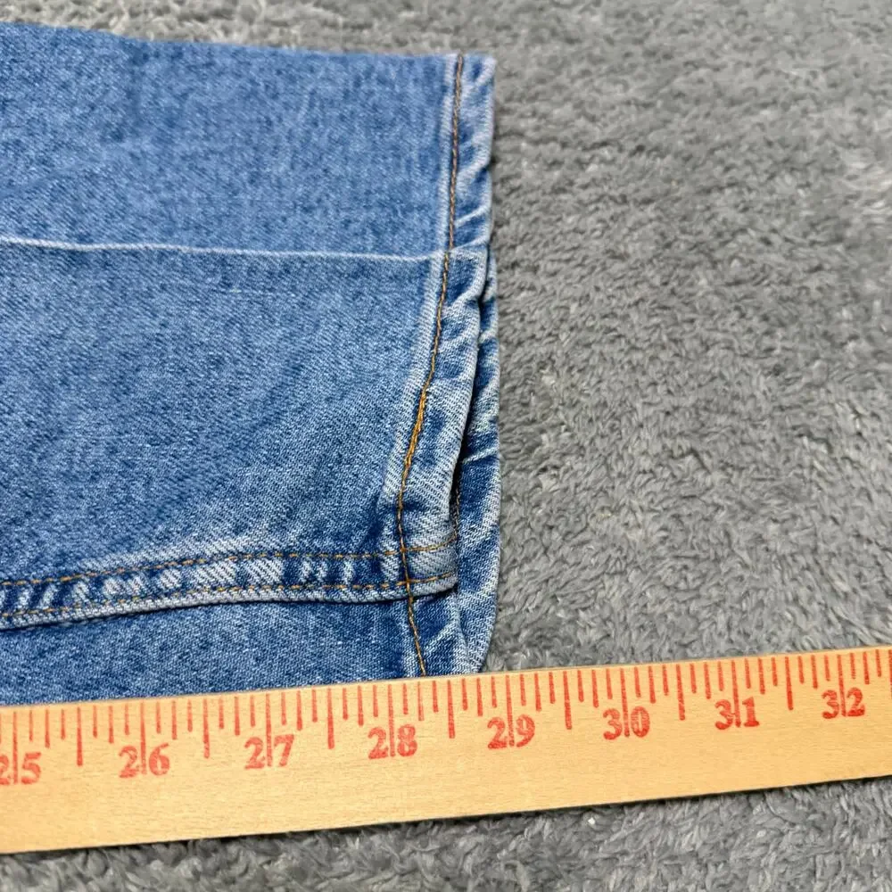 Vintage Levi’s 540 Jeans Men’s 40 x30 Blue Relaxed Denim Brown Tab 90s